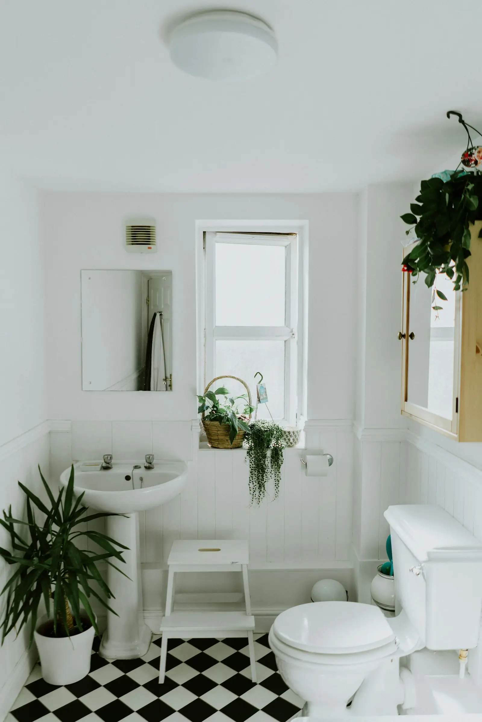 Baño con plato de ducha tras cambiar la bañera